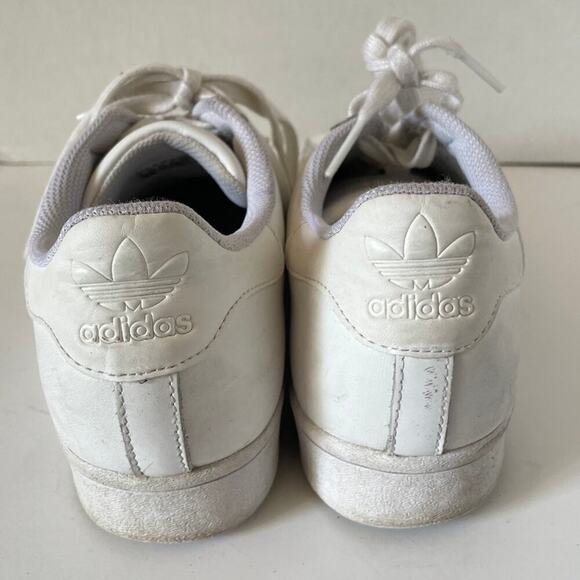 Adidas White Shell Toe Superstar II Sneaker Shoes • Size 8 - Picture 4 of 5
